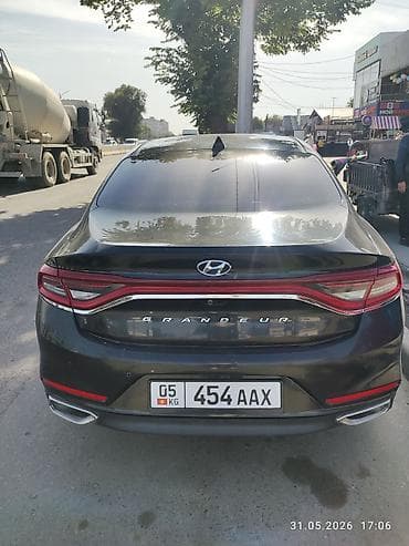 Hyundai Grandeur: 2018 г., 3 л, Автомат, Газ, Седан