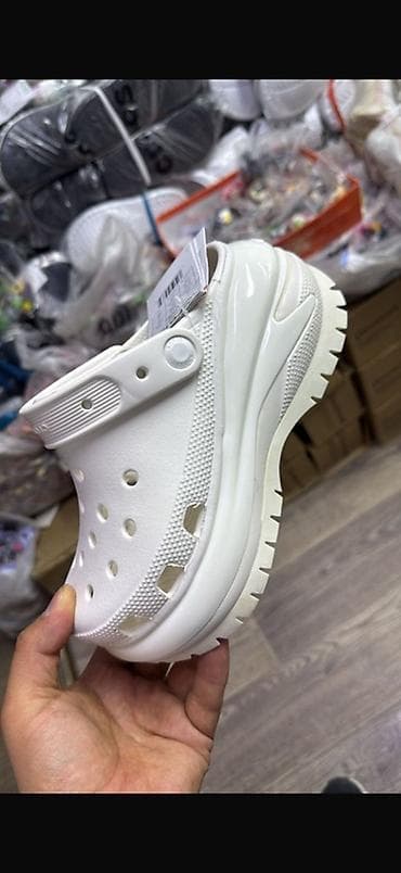 Женская обувь: Сабо, 35, 36, 37, Crocs, Новый, цвет - Бежевый, Платная доставка — 2
