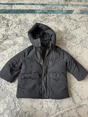 пуховик куртка: Детская зимняя куртка ZARA - Размер: 2–3 года (98 см) - Цвет: черный — 1