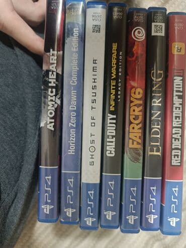 плейстейшен 3 цена в бишкеке: В набор входят: - Признак Цусимы 2200 сом - Call of Duty: Infinite — 2