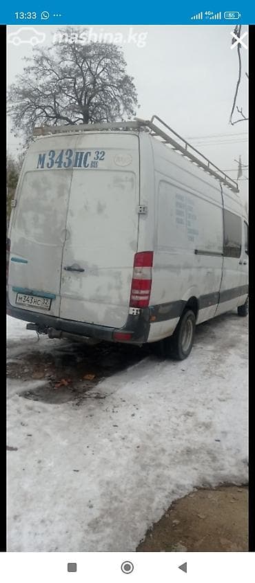 кран ман: Грузовик, Mercedes-Benz, Стандарт, 5 т, Б/у — 2