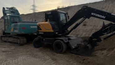 чехол на пассат б5: Экскаватор, Hyundai, 2023 г., Дөңгөлөктүү — 6