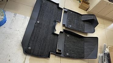 верхний багаж на машину: Родные Резиновые Полики Для салона Changan, цвет - Черный, Новый, Самовывоз, Платная доставка — 3