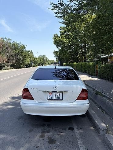 e500 124: Mercedes-Benz S-Class: 2002 г., 5 л, Автомат, Бензин, Седан — 5