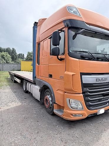 jac s7: Тягач, DAF, 2016 г., Бортовой — 2