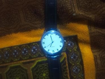 кварцевые часы: Классические мужские кварцевые часы с круглым циферблатом и римскими — 1