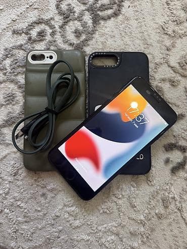 купит айфон 7 плюс бу: IPhone 7 Plus, Б/у, 32 ГБ, Черный, Зарядное устройство, Защитное стекло, Чехол, 100 % — 1