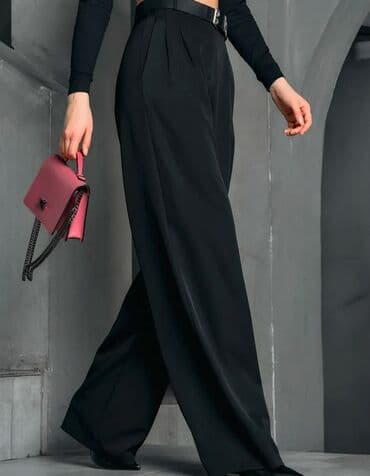 Брюки Классические, Осень-весна, Made in KG, Новый, L