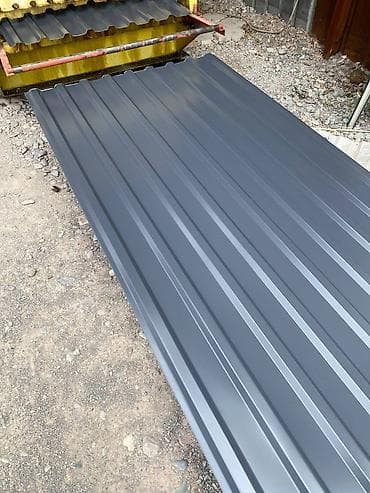 двускатный двускат: Профнастил для кровли и ограждений - Профиль: универсальный — 2