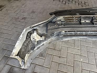 Транспорт: Бампер Hyundai, Б/у, Оригинал — 5
