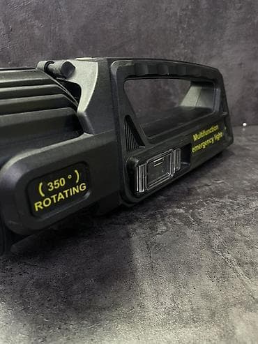 прожекторы уличные: Многофункциональный переносной фонарь-прожектор - Мощная светодиодная — 2