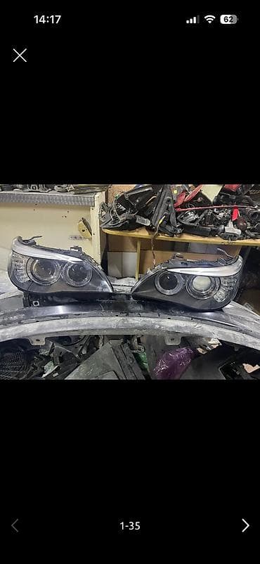 Комплект передних фар BMW 2008 г., Б/у, Оригинал, Германия — 6