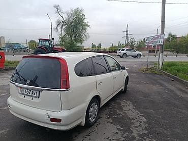 смешанный: Honda Stream: 2002 г., 1.7 л, Автомат, Бензин, Минивэн — 3