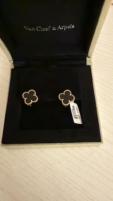 Оригинал!!! Серьги Van Cleef & Arpels Alhambra - Легендарный