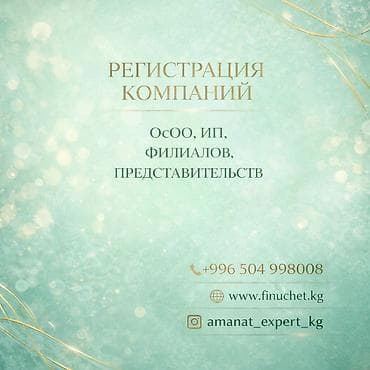 Юридические услуги | Трудовое право, Финансовое право | Консультация, Аутсорсинг
