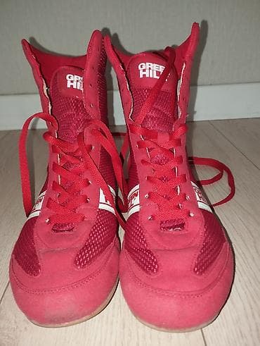 черная обувь: Боксерки Green Hill, цвет красный 39размер — 1