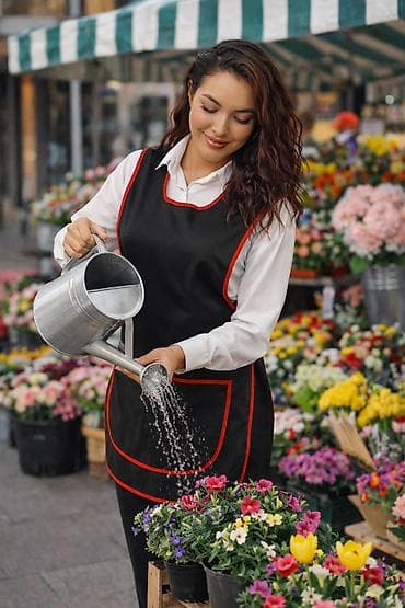 дом вещи: Стильный и удобный фартук, созданный для ежедневной работы. Модель — 8