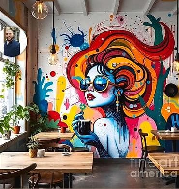 дизайнер инфографики: Роспись стен и художественные муралы под ключ - Авторские настенные — 10