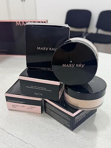 крем пудра: Рассыпчатая фиксирующая пудра Mary Kay Silky Setting Powder - — 2