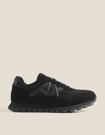armani exchange двойка: Мужские кроссовки, 42, 42.5, Armani Exchange, Новый, цвет - Черный, Самовывоз, Бесплатная доставка, Платная доставка — 1