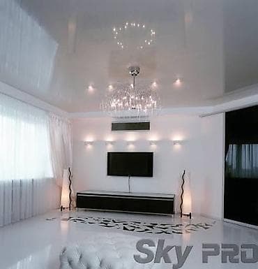 motion design: Натяжной потолок Глянцевое, Матовое, 3D потолки Гарантия, Бесплатная консультация, Бесплатный замер — 9