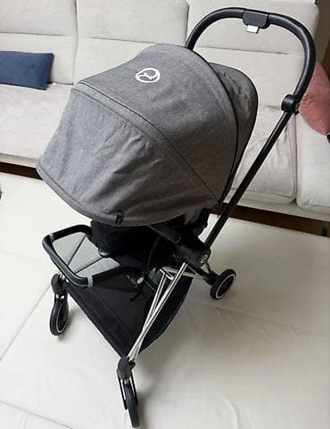 Прогулочная коляска Cybex (серый меланж) - Легкая городская коляска с lalafo.kg да Прогулочная коляска Cybex (серый меланж) - Легкая городская коляска с