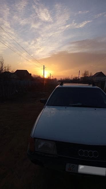 порш 911 турбо с: Audi 100: 1989 г., 2 л, Ручные, Бензин, Седан — 1