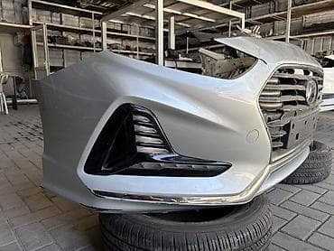 Бампер Hyundai, Б/у, Оригинал — 4