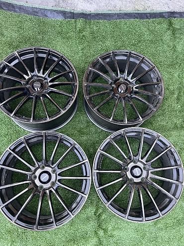 Диски: Литые Диски R 18 Weds, Комплект, отверстий - 5, Б/у — 1