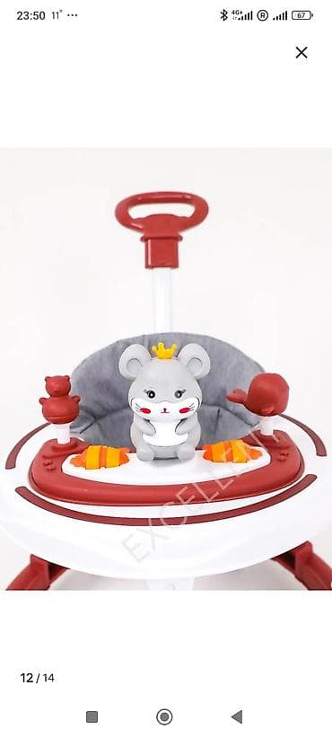купить 3d ручку: Детские ходунки Babywalker с игровой панелью - Тип: круговые ходунки — 2
