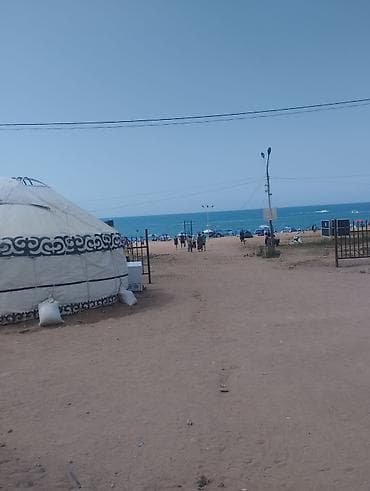 Спорт жана хобби: Юрта у моря — просторное размещение в традиционном стиле - — 1