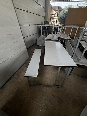 столы бу: Стол и стул для кафе, Б/у, Самовывоз — 2