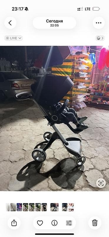 Детский мир: Коляска Stokke Xplory (серия с высокой посадкой) - Инновационная — 4