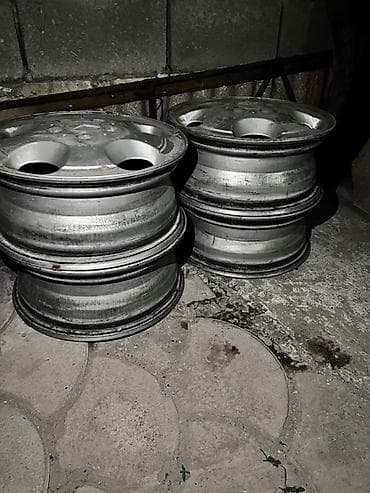 diska 13: Литые Диски R 15 Mercedes-Benz, Комплект, отверстий - 5 — 2