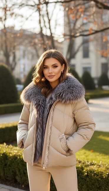 Пуховик, Короткая модель, S, M, L