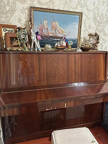 Пианино, фортепиано: Акустическое пианино (вертикальное, «спинет/камерное» форм‑фактор) — 1