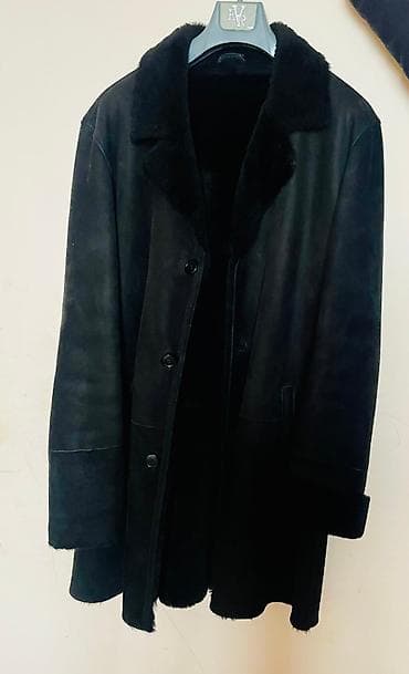 Костюмы: Дубленка из овчины, натуралка, слегка приталина, черная, карманы на — 3