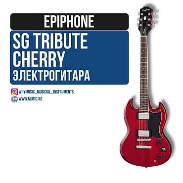 Музыкальные инструменты: Электрогитара Epiphone SG Tribute - Классическая форма SG с двойным — 1