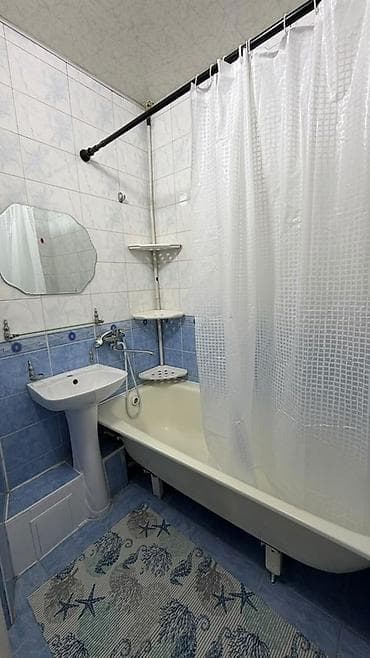 бостери комнаты: 2 бөлмө, 53 м², 106-серия, 1 кабат, Косметикалык оңдоо — 6