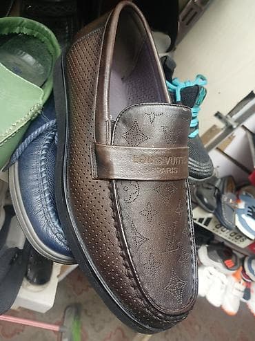 леберис нео: Лоферы, 43, Новый, цвет - Синий, Самовывоз — 2