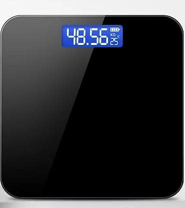 навесные весы: Напольные весы Электронные, Стекло, 150 кг — 2