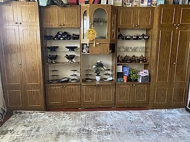 o store: Стенка-шкаф, Тип стенки-шкафа: Модульная, Для спальни, Б/у, Особенности: Для хранения посуды — 1