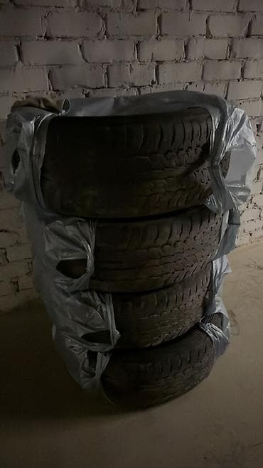 titan diski: Шины 285 / 60 / R 18, Лето, Б/у, Комплект, Внедорожные (АТ/МТ), Япония, DUNLOP — 6