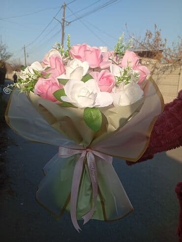 блоки питания delux: Самындан жазалган букеттер 💐 🧼 
аябай кооз сонун 👍 — 1