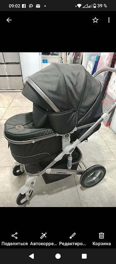 чёрная рубашка: Коляска, Другой бренд, Б/у — 3