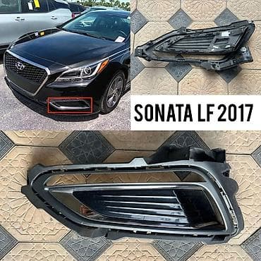 ГБО: Заглушка бампера Hyundai, Б/у, Оригинал — 1