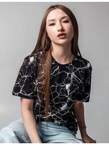 мерцающий арбуз футболка: Футболки оптом - Модель: базовая футболка с круглой горловиной - — 9