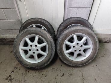 ауди 80 купить бу: Дөңгөлөктөр монтажда 195 / 65 / R 15, All-season, Колдонулган, Комплект, Жеңил унаалар, Куйма, тешиктери - 5 — 1