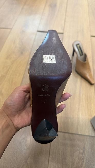 brunello cucinelli обувь: Сабо, 37, Б/у, цвет - Коричневый — 4