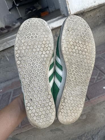 сколько стоят адидас газели: Оригинал Adidas Gazelle OG зеленые кроссовки 43 размер очень в хорошем — 4